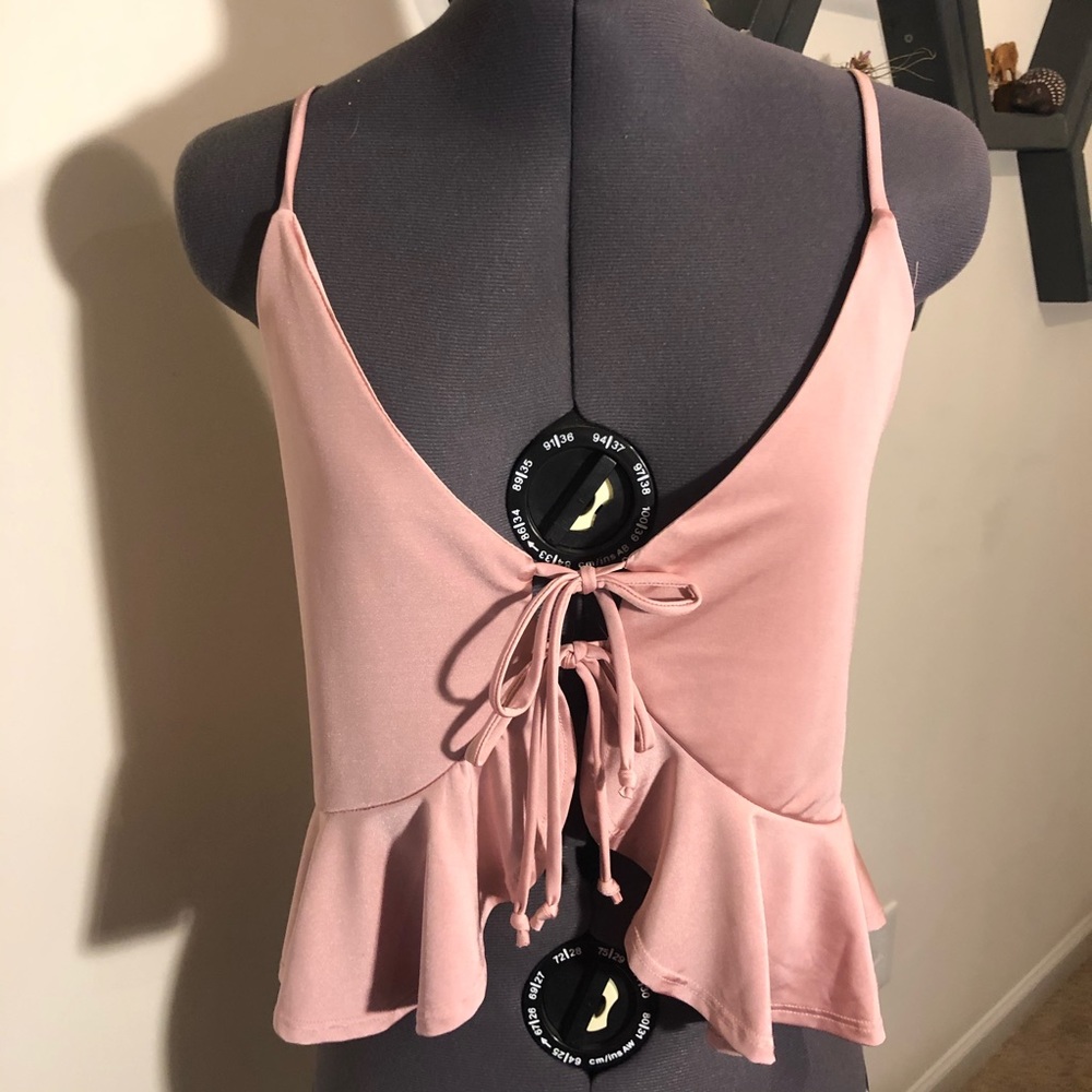 Urban Outfitters Tie-Front Tank